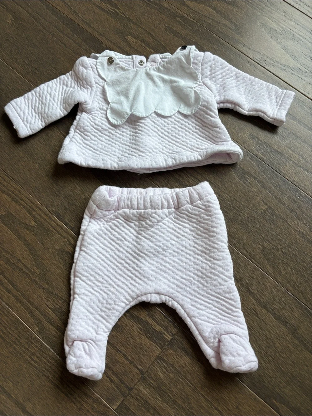 Jacadi Paris Baby Quilted Two-Piece Set